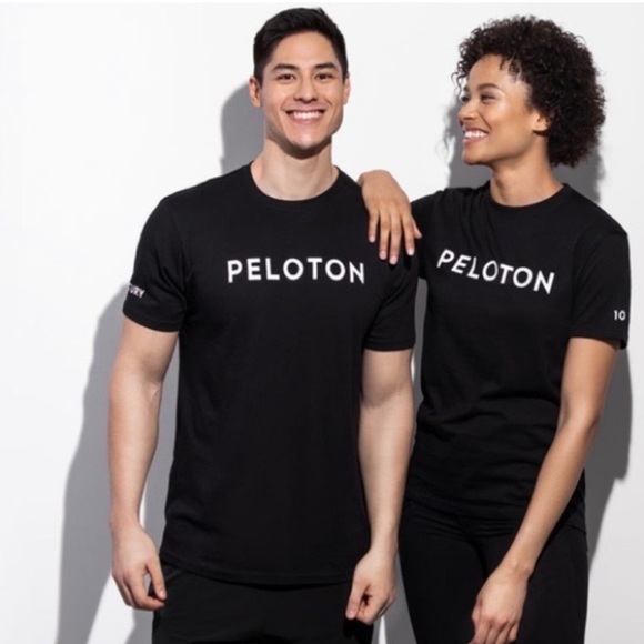 Peloton Century 100 Short Sleeve Tshirt SZ medium unisex Preowned casual workout - Picture 1 of 7